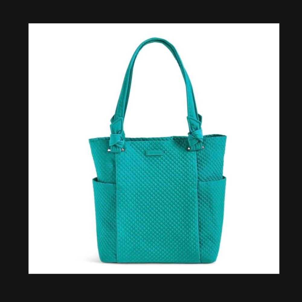 Vera Bradley Hadley Tote Turquoise Sea